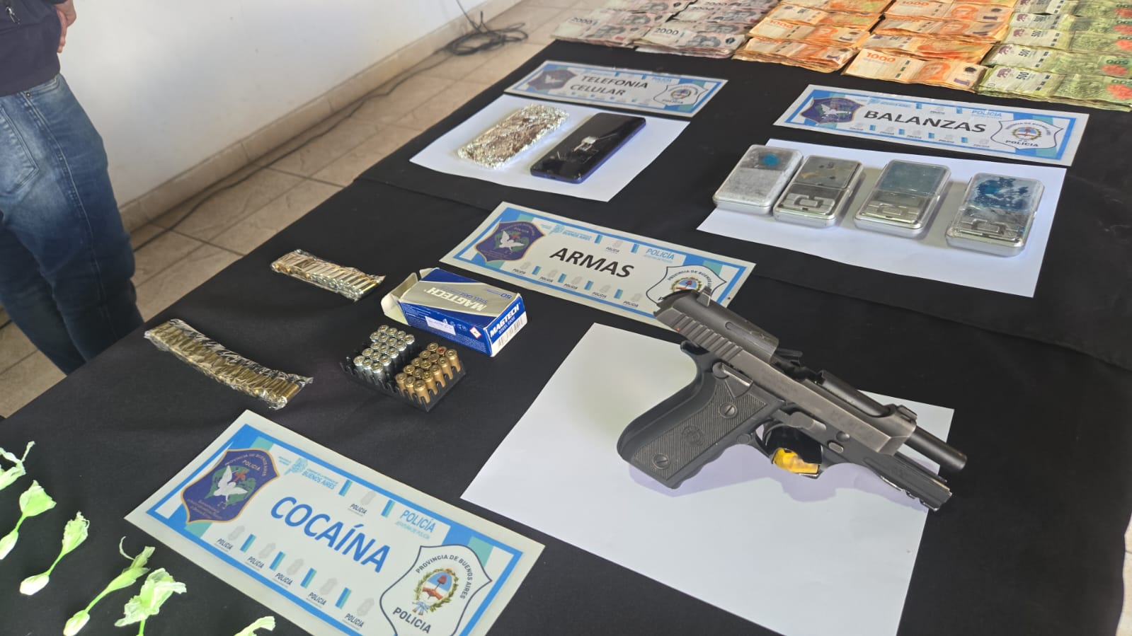 Malvinas Argentinas – DESBARATAN BANDA QUE VENDÍA DROGAS EN GRAND BOURG